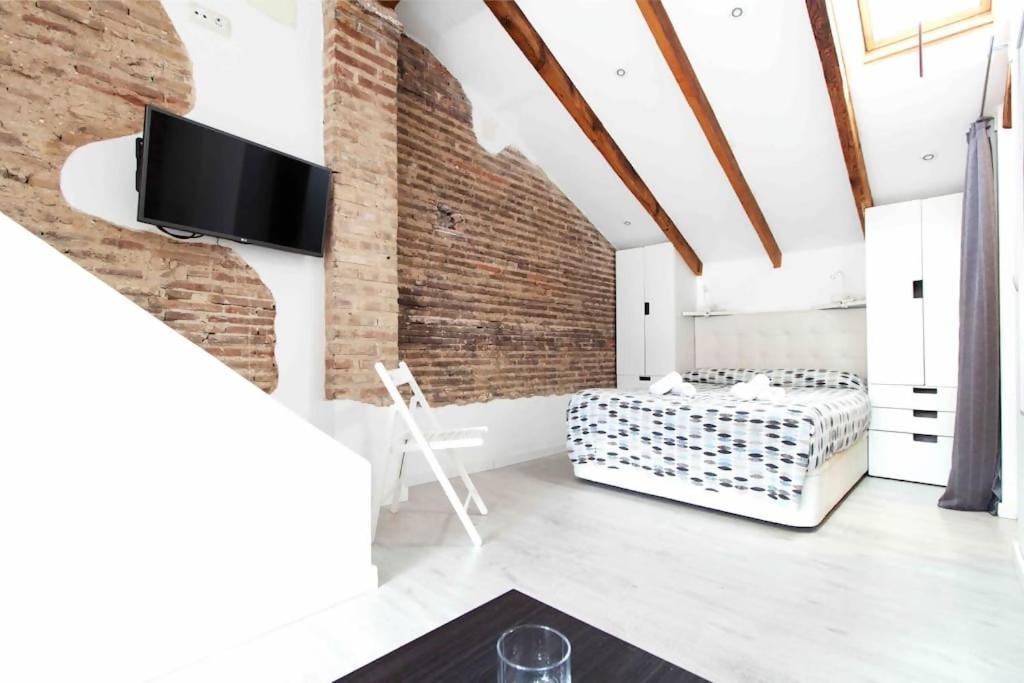 Estudio Para Parejas Con Terraza En La Playa Valencia Exterior foto